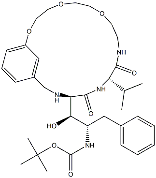 1OH-2BocNH-3PhPr [17]Metacyclophane deriv. 化学構造式