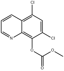 Methyl-8-(5,7-dichloroquinolyl)carbonic acid ester|
