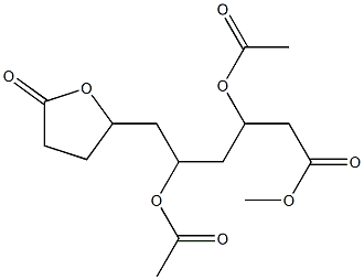 18142-16-0 Tetrahydro-β,δ-di(acetyloxy)-5-oxo-2-furanhexanoic acid methyl ester