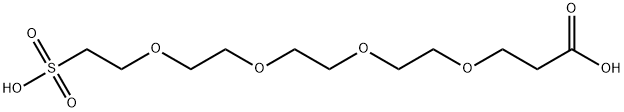 Carboxy-PEG4-sulfonic acid,1817735-25-3,结构式