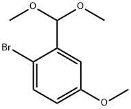 1-bromo-2-(dimethoxymethyl)-4-methoxybenzene,181780-66-5,结构式