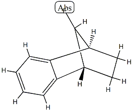 1,4-Methanonaphthalene,9-fluoro-1,2,3,4-tetrahydro-,stereoisomer(9CI) Structure