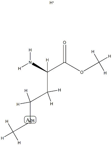 D-Methionine,  methyl  ester,  conjugate  monoacid  (9CI) Struktur