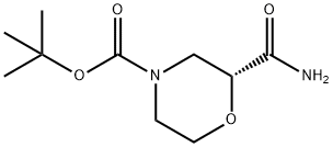 (R)-4-Boc-2-carbaMoylMorpholine,1821769-71-4,结构式