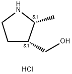 Cis-(2-Methylpyrrolidin-3-Yl)Methanol Hydrochloride(WX601201) Struktur