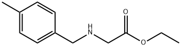 ethyl 2-{[(4-methylphenyl)methyl]amino}acetate Structure