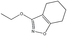 1,2-Benzisoxazole,3-ethoxy-4,5,6,7-tetrahydro-(9CI) 结构式