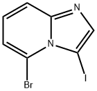 5-溴-3-碘咪唑并[1,2-A]吡啶, 1823380-39-7, 结构式