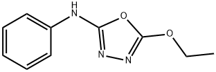 1,3,4-Oxadiazol-2-amine,5-ethoxy-N-phenyl-(9CI) Structure