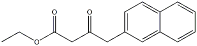 ethyl 4-(naphthalen-6-yl)-3-oxobutanoate Structure