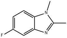 1H-Benzimidazole,5-fluoro-1,2-dimethyl-(9CI) Structure