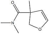 3-Furancarboxamide,2,3-dihydro-N,N,3-trimethyl-(9CI) 结构式