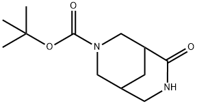 RaceMic 6-oxo-3,7-diaza- bicyclo[3.3.1]nonane-3-carboxylic acid tert-butyl ester,183277-52-3,结构式