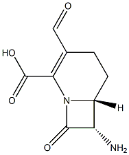 1-Azabicyclo[4.2.0]oct-2-ene-2-carboxylicacid,7-amino-3-formyl-8-oxo-,(6R- 结构式