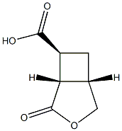 3-Oxabicyclo[3.2.0]heptane-6-carboxylicacid,4-oxo-,(1R,5R,6R)-rel-(9CI) 结构式