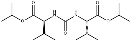 N,N''-CARBONYL-BIS(L-VALINE) DIISOPROPYL ESTER) Structure