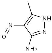 1H-Pyrazol-3-amine,5-methyl-4-nitroso-(9CI),184355-44-0,结构式