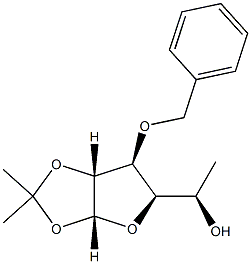 6-Deoxy-1-O,2-O-isopropylidene-3-O-benzyl-α-D-glucofuranose|