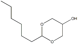 18445-22-2 cis2-hexyl-1,3-dioxan-5-ol 