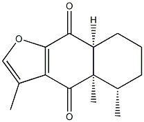 18452-51-2 (4aR)-4a,5,6,7,8,8aβ-Hexahydro-3,4aβ,5β-trimethylnaphtho[2,3-b]furan-4,9-dione