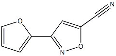 5-Isoxazolecarbonitrile,3-(2-furanyl)-(9CI) 结构式