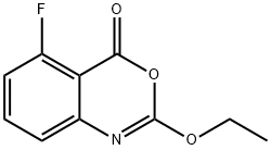 4H-3,1-Benzoxazin-4-one,2-ethoxy-5-fluoro-(9CI) Structure