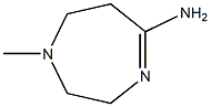 1H-1,4-Diazepin-5-amine,2,3,6,7-tetrahydro-1-methyl-(9CI) Structure