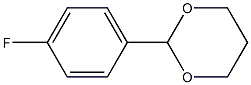 1,3-Dioxane,2-(4-fluorophenyl)-(9CI) Struktur