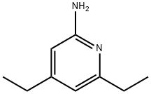 2-Pyridinamine,4,6-diethyl-(9CI) Struktur