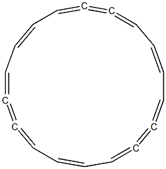 (1Z,3E,7Z,9E,13Z,15E)-1,3,7,9,13,15-Cyclooctadecahexene-5,11,17-triyne 结构式