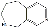 5H-Pyrido[3,4-c]azepine,6,7,8,9-tetrahydro-(9CI) Structure