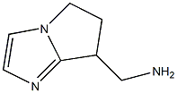5H-Pyrrolo[1,2-a]imidazole-7-methanamine,6,7-dihydro-(9CI),185797-45-9,结构式