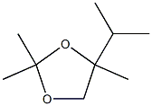 1,3-Dioxolane,2,2,4-trimethyl-4-(1-methylethyl)-(9CI) Structure