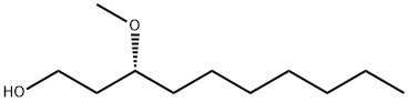 1-Decanol, 3-Methoxy-, (3R)- Structure