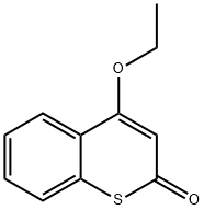 2H-1-Benzothiopyran-2-one,4-ethoxy-(9CI) Structure