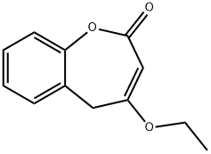 1-Benzoxepin-2(5H)-one,4-ethoxy-(9CI) Structure