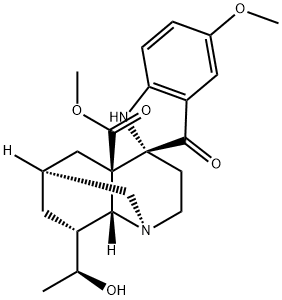(20S)-20-Hydroxyvoaluteine 结构式