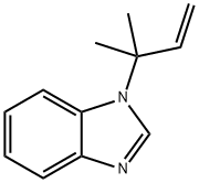 1H-Benzimidazole,1-(1,1-dimethyl-2-propenyl)-(9CI) Structure