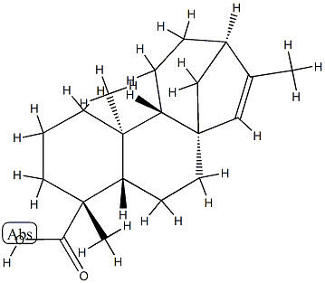 (-)-Kaura-15-ene-18-oic acid,18671-78-8,结构式