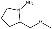 1-Pyrrolidinamine,2-(methoxymethyl)-(9CI) 结构式