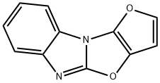 Furo[2,3:4,5]oxazolo[3,2-a]benzimidazole(9CI) Struktur