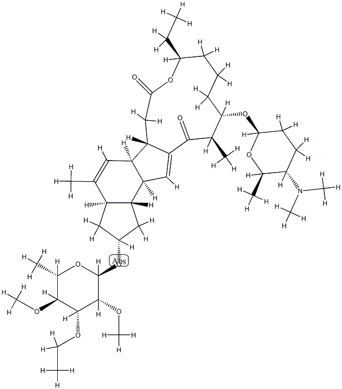 スピネトラム-L 化学構造式