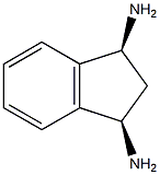 1H-Indene-1,3-diamine,2,3-dihydro-,(1R,3S)-rel-(9CI) 化学構造式