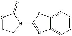 2-Oxazolidinone,3-(2-benzothiazolyl)-(9CI),187653-50-5,结构式