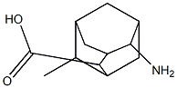 Tricyclo[3.3.1.13,7]decane-2-carboxylic acid, 4-amino-8-methyl- (9CI),187741-10-2,结构式