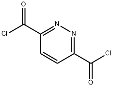 3,6-Pyridazinedicarbonyl dichloride (9CI) 化学構造式