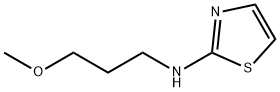 2-Thiazolamine,N-(3-methoxypropyl)-(9CI) Struktur