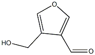 4-(hydroxymethyl)-3-furaldehyde 化学構造式