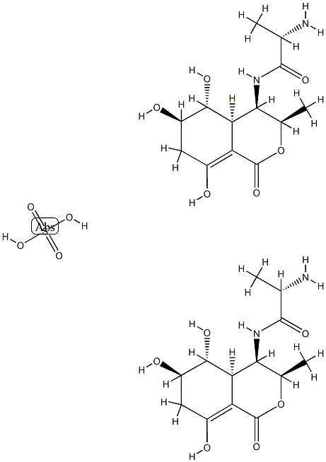 Actinobolin sulfate,18802-17-0,结构式