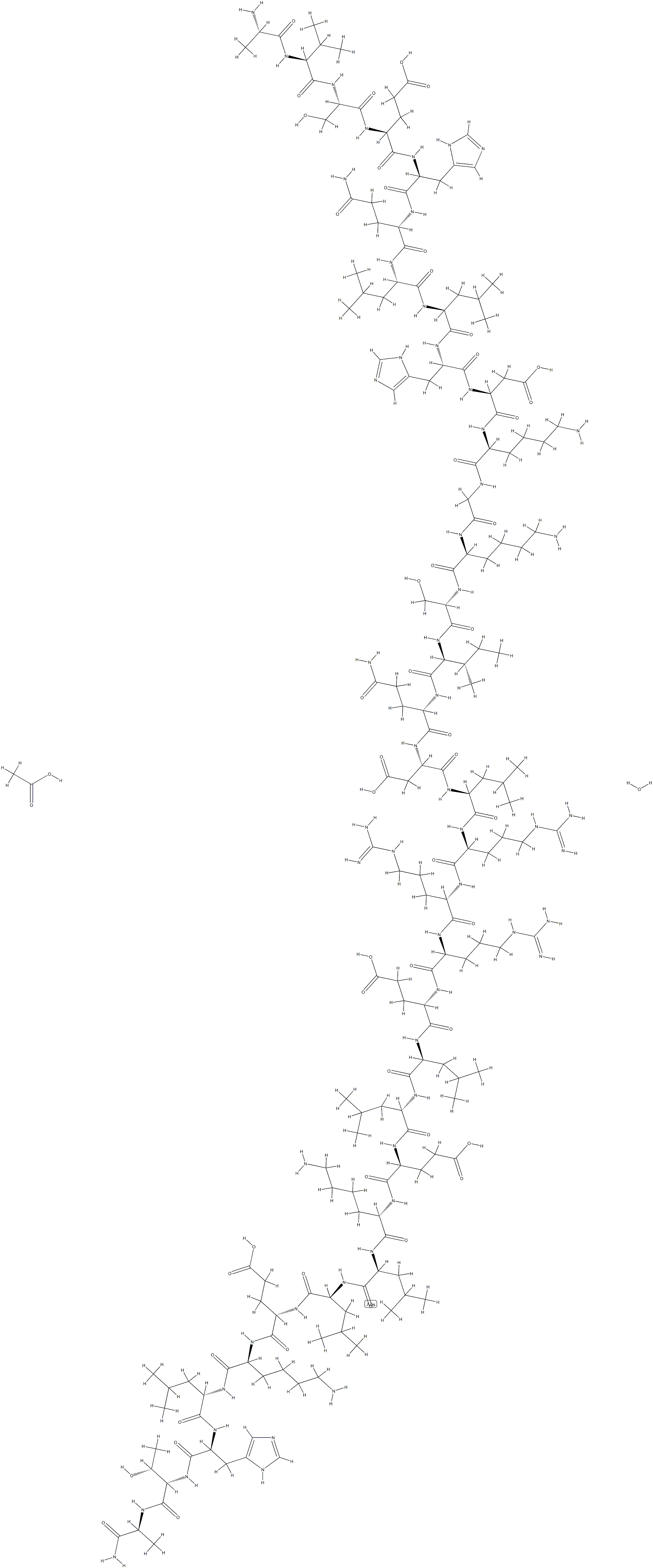 semparatide acetate Structure